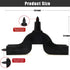 4mm Hole Punch 3PCS Black 4mm Micro Drip Irrigation System Water Pipe Hole Punch Tool...