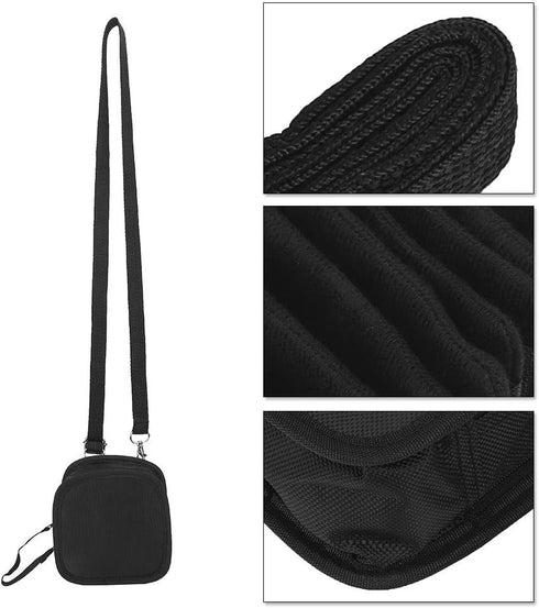 Bags for Cameras and Photographic Equipment, Camera Lens Filter Carry Case, 9-Pocket Lens Filter Wallet Pouch Bag Travel Holder Belt Bag with Deta...