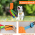 ASOCEA Dog Tug Toy with Flirt Pole,Aggressive Chewers Dog Squeaky Bungee Rope Toy Chase Pull Tug of War Lure Toy with Teaser Wand for Small Medium...