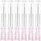 100-Pack 1-1/2 Inch 18Ga Luer Lock Needle with Cap Science Lab Supplies Individually Sealed...