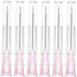 100-Pack 1-1/2 Inch 18Ga Luer Lock Needle with Cap Science Lab Supplies Individually Sealed...