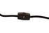 Creative Hobbies Single Light Replacement Clip in Lamp Cord for Christmas Village House, Pumpkin Lights, Small Objects - 6 Foot Brown...