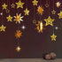 Decor365 Gold Star Garland Hanging Twinkle Little Star Decorations Glittery Gold Party Supplies for Baby Shower Birthday New Year Eve Bridal Gradu...