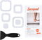 Non-Slip Bathtub Stickers, 72 PCS Safety Bathroom Tubs Showers Treads Adhesive Decals Scraper (Clear)...