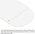 X AUTOHAUX Car Rearview Mirror Glass Replacement with Backing Plate Heated Left Driver Side for Mazda 5 CX-7 for Mazda CX-9...