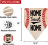 Home Sweet Home Baseball Garden Flag Vertical Double Sided Outdoor Yard Outdoor Decoration 12.5 x 18 Inch...