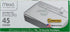 Mead Press-it Seal-it No.10 Security Envelopes, 4.125 x 9.5-Inches, White, 45 Count, Pack of 2 (90 Count In Total)( 75026)...