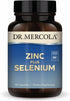Dr. Mercola Zinc Plus Selenium - Mineral Blend Supplement - for Immune, Brain & Respiratory Support - Contains Zinc Glycinate Chelate & Copper - G...