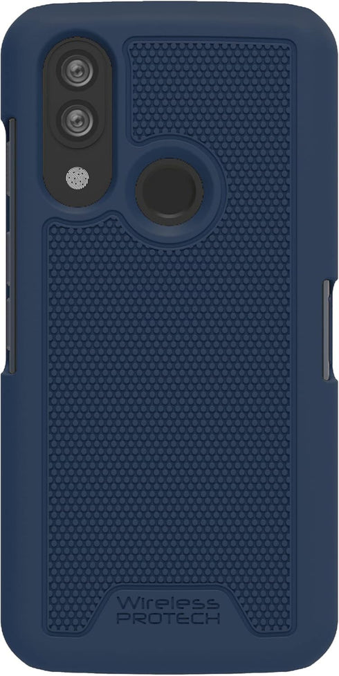 Case Compatible with CAT S62 and CAT S62 PRO phones, Protective Hard Shell Case (Navy Blue)...