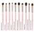 ENERGY Eyeshadow Brushes Set Professional Makeup Brushes Kit with Case Premium Vegan Synthetic Bristles For Eyeshadow Eyebrows Eye Liner Smudge No...