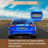 B-Qtech Universal Car Rear View Camera License Plate Bracket Reverse Rear Camera Mount Dash Cam Mirror Backup Camera Kit...