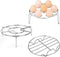 Konrisa Stainless Steel Steam Rack for Instant Pot Cooking Trivet Rack Holder Egg Steamer Basket Trivet Food Stand Air Fryer Rack for Pressure Coo...