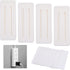 Self Adhesive Power Strip Holder 4 Pack - No Drill Extension Block Wall Mount Fixator - Easy to Install Sliding Design - for Home, Kitchen, Office...