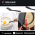Pack of 2 Mini Silicone Turner/Spatula,Heat Resistant & Non Stick Kitchen Small Spatulas for Cooking & Serving,Black...