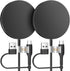 JSAUX 15W MagSafe Magnetic Wireless Charger 2-Pack Fast Charging Compatible with MagSafe Charger iPhone 15 15 Pro/15 Pro Max/iPhone 14 Plus/14 Pro...
