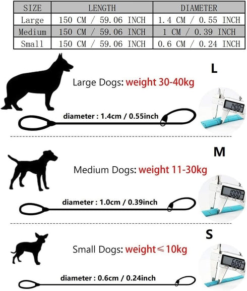 Puppy Pet Cat Dog Leash Collar Basic Accessories Reflective Retractable Dog Rope Pet Traction Belt 5FT(Medium 0.39IN, 24-66LB, Blue)...