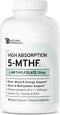 L-Methylfolate 15mg (Bioactive B9 Folate) plus Methyl B12, D3, Taurine & NAC | Professional Strength Active 5-MTHF Supplement | Supports Mood, Ner...