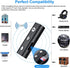 Bluetooth Aux Receiver, Mini Bluetooth 5.1 Car Adapter Portable Wireless 3.5mm Jack Audio Receiver for Car, Headphones, Home Stereo Music System, ...