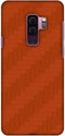 AMZER Slim Fit Printed Snap On Hard Shell Case, Back Cover with Screen Cleaning Kit Skin for Samsung Galaxy S9 Plus - HD Color, Ultra Light - Carb...