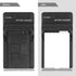 LP-E8 Battery Charger for Canon LC-E8, LC-E8C, LC-E8E, Canon EOS Rebel T2i, T3i, T4i, T5i, 550D, 600D, 650D, 700D, Kiss X4, X5, X6i, X7i Cameras &...