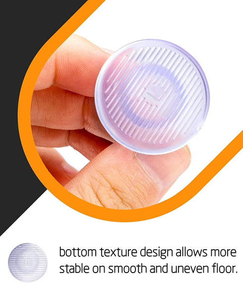 Clear High Heel Protectors?FARCURN 3 Size Soft Heel Covers for Walking on Grass and Uneven Floor(S/M/L) (3 Pair (Pack of 1))...