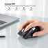 Wireless Bluetooth Mouse with Smart Flying Scroll, Side Thumb Scroll Ergonomic Mice, Silent Multi-Device Mouse for Computer, Laptop, iPad,Tablet, ...