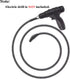 Drain Clog Remover with Drill Connector Drain Auger Cable Drain Snake 9.84Ft Flexible Plumbing Drill Pipe Cleaner for Kitchen, Bathroom, Toilet an...