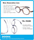 DOOViC Round Reading Glasses Blue Light Blocking Flexible Lightweight Readers Fashion Design Different Tortoise Glasses for Women Men & Men +2.75 ...