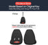 2pcs Compatible with Dodge Caliber Charger Dakota Durango Magnum Ram 1500 2500 3500 Key Fob Cover Case Key Chain Protector Keyless Remote Holder...