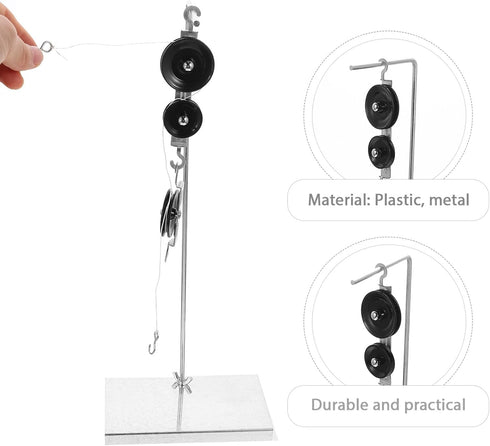 ULTECHNOVO Pulley Block Physics Experiments Physics Lab Science Kits for Students Physics Experiment Lab...