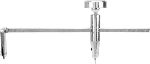 Dry Wall Circle Hole Cutter,Steel Shaft Plasterboard Saw Adjustable Pivot Point Drywalls Tools for Easy Operation...