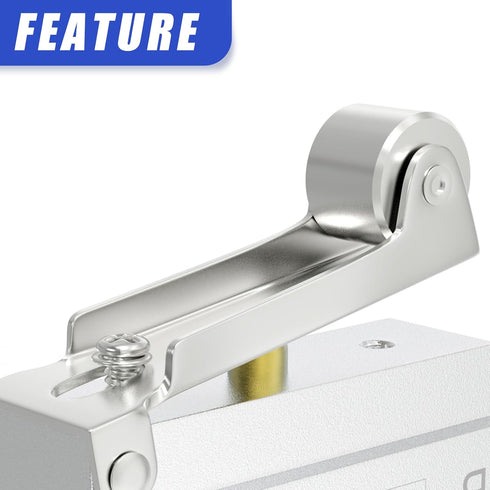 TAILONZ PNEUMATIC 2 Position 2 Way 1/8 Inch roller pneumatic mechanical valve Normally closed roller type on-off valve MOV-02...