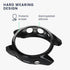 kwmobile Cover Compatible with Garmin Fenix 7S / Fenix 7S Solar - Cover Silicone Case for Fitness Tracker - Black/Silver...