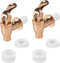 Bubble Wine Bottle Cold Kettle Accessories Faucet Glass Wine Bottle Beverage Bottle Wine Barrel Switch Valve Faucet Gold Two...