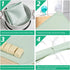 Silicone Pastry Mat 20"*16" Extra Thick Non Stick Baking Mat Food Grade Silicone Dough Rolling Bake Mat with Edge Heightening Green...