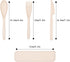 Travel Utensil Set with Case, 2 Sets Wheat Straw Reusable Spoon Chopstick Forks Tableware, Portable Cutlery Travel Picnic Camping or Daily Use ((B...