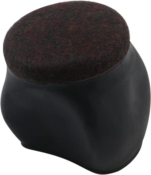 5 PCS Chair Caster Cups Furniture Wheel Stopper 2" Office Chair Wheel Cups Furniture Pads for Rolling Desk Chair Crib Wheels Anti-Sliding Felt Bot...
