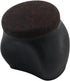 5 PCS Chair Caster Cups Furniture Wheel Stopper 2" Office Chair Wheel Cups Furniture Pads for Rolling Desk Chair Crib Wheels Anti-Sliding Felt Bot...
