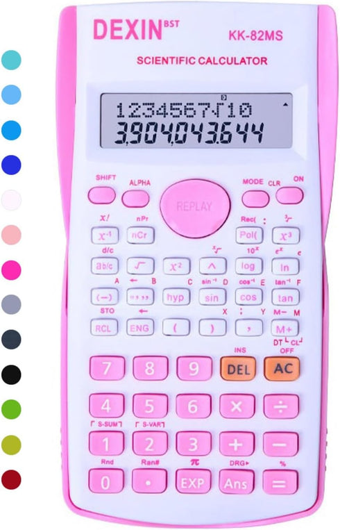 Scientific Calculators Desktop, Scientific Calculators for Students, Scientific Calculator 240 Functions 2 Line 10+2 Digits, Desk Math Calculator ...