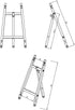 TOPNIKE Table Top Easel, Art Display Easels, Brass Plate Stands for Display, 6 Inch, 150MM...