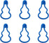 200PCS Plastic Double Gourd Pin Knitting Stitch Counter Crochet Locking Stitch Markers Stitch Plastic Safety Pins Needle Clip Knitting Crochet Mar...