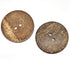 YICBOR 30pcs 50mm 2-Hole Big Natural Coconut Buttons Round Sewing Brown Overcoat Buttons...
