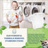 Eco-Safe Laundry Detergent Sheets - Ingredients from Finland, Natural Scent, Bio-Enzyme Formula, Power Clean, 5 Sheets (Up to 10 Loads) - Non-Toxi...