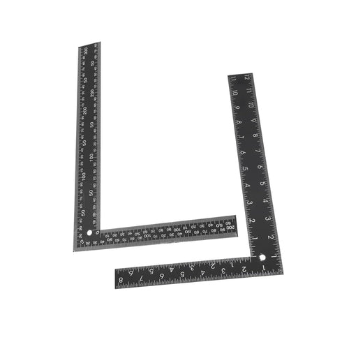 Measure Angles 2pcs Square Carpenter Tools Angle Measuring Rulers DIY Sewing Supplies Carpenters Ruler Rulers L-Shape Drawing Rulers L-Shaped Squa...