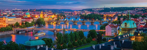 EuroGraphics (EURHR) Prague Czech Republic 1000Piece Puzzle (Panorama) 1000Piece Jigsaw Puzzle...