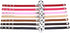 Multicolor PU Simulated Leather Silver-tone 4cm Large Bell Pendant Neckband Choker Necklace...
