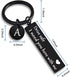 drive safe keychain for boyfriend,26-letter keychain,gifts for boyfriend on birthday christmas valentines day...