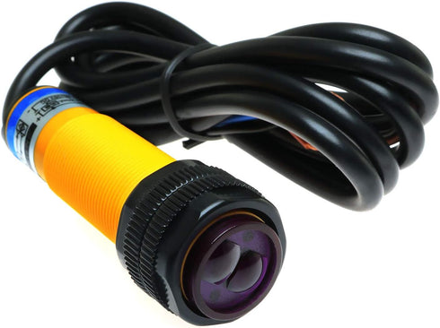 E-outstanding DC 6-36V 3 Wire NPN NO IR Photoelectric Sensor Switch 30cm Adjustable E3F-DS30C4...