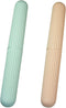 2 Pcs Travel Toothbrush Case?Toothbrush Containers?Portable waterproof Toothbrush Holder for Travel/Camping/School/Home....