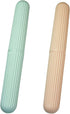 2 Pcs Travel Toothbrush Case?Toothbrush Containers?Portable waterproof Toothbrush Holder for Travel/Camping/School/Home....